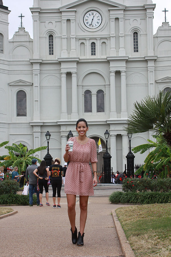 NOLA-D1-pink-polkadot-dress-blackbooties